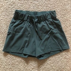 Lululemon Olive Green Shorts